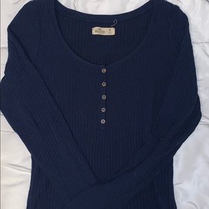 Navy blue sweater